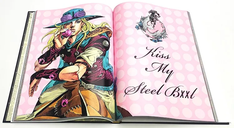 JoJo's Bizarre Adventure  JOJOVELLER HIROHIKO ARAKI Official original art book collection