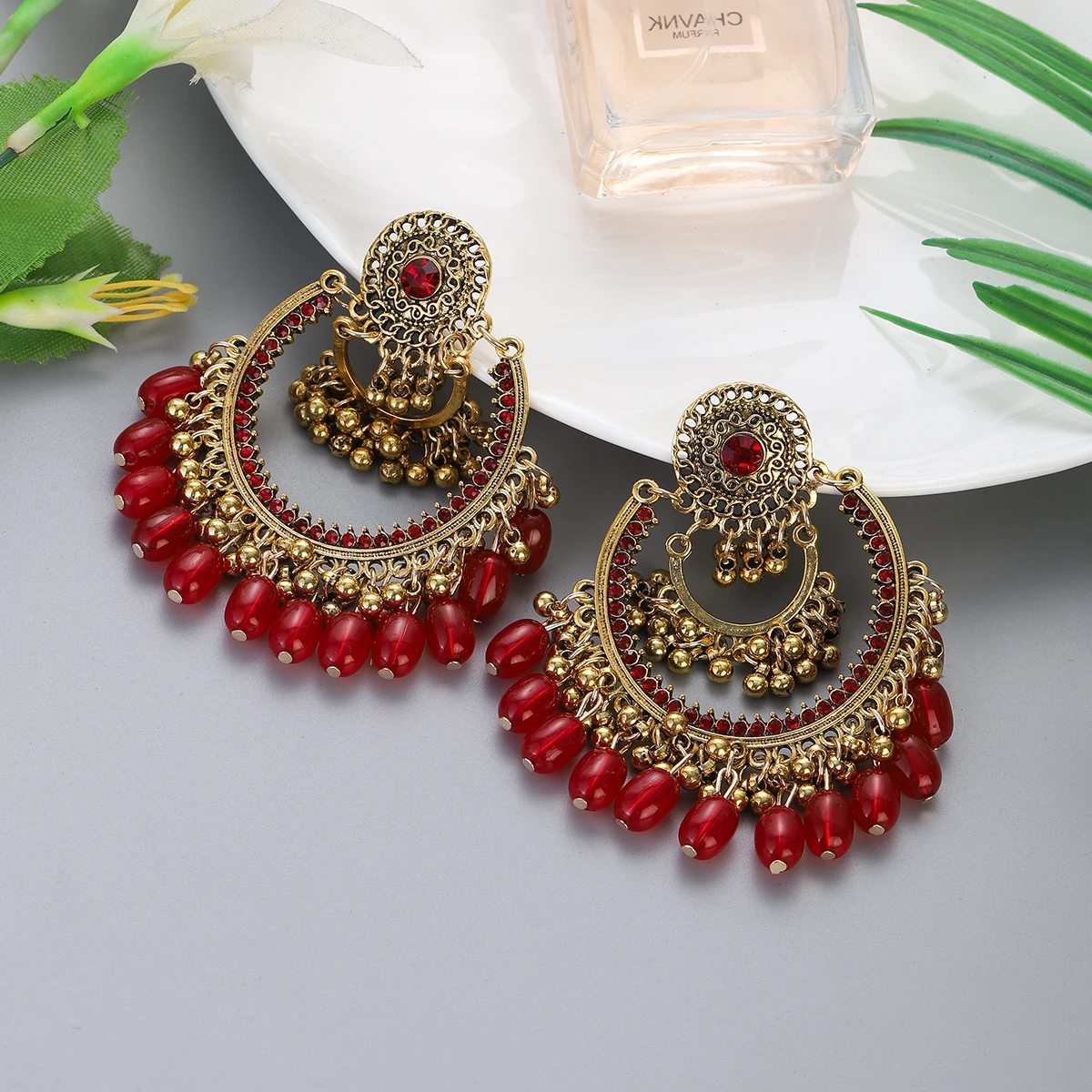 Boho Vintage Gold C… - image