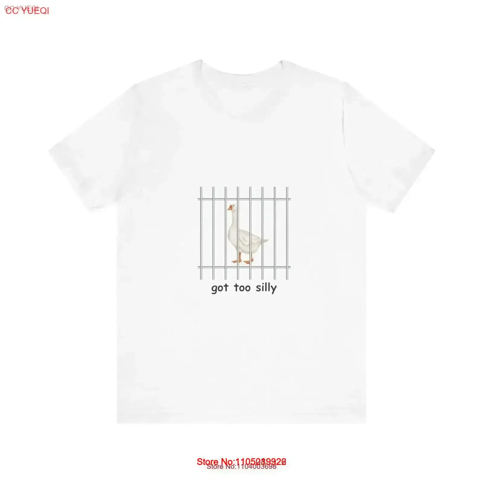 

Футболка унисекс got too silly гусь мем SweaT день рождения Забавные животные винтаж Стираная графика Повседневная уличная одежда Стильный винтаж
