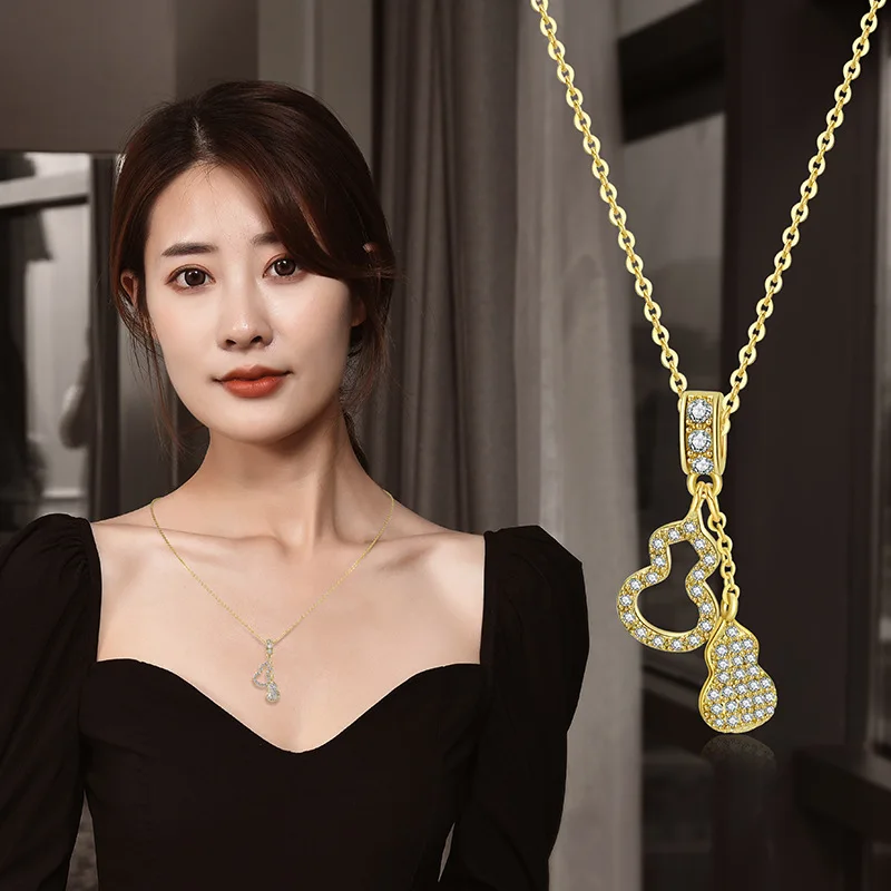 جديد التيتانيوم الصلب 3D قلادة القرع مجسمة، المرأة شرابة قلادة التبعي، قلادة شرابة