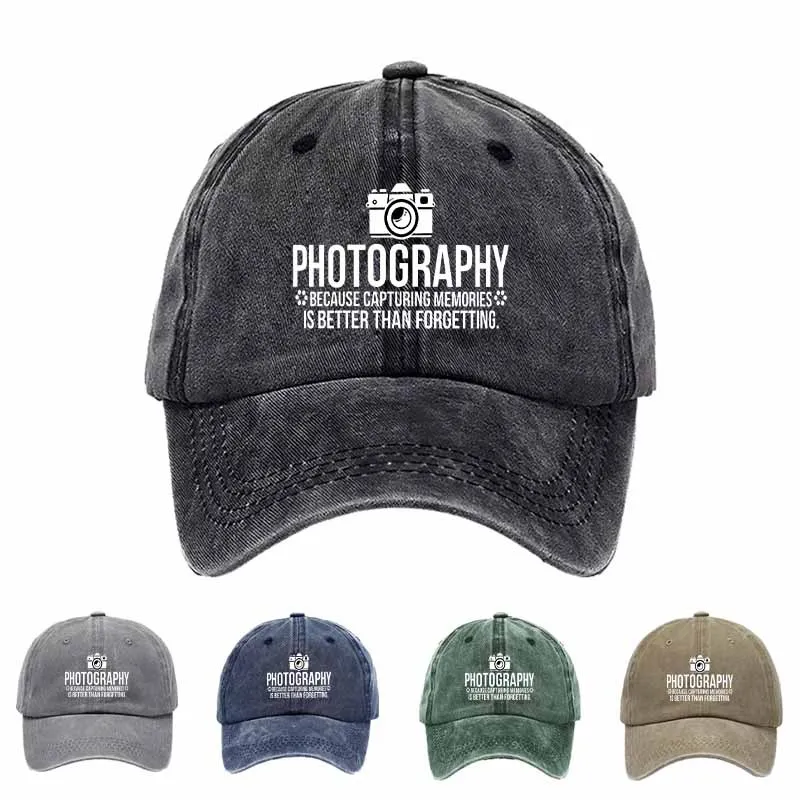 

Фотографическая бейсболка с дизайном белой камеры — легкая дышащая кепка для путешествий, съемок на природе и любителей фотографии