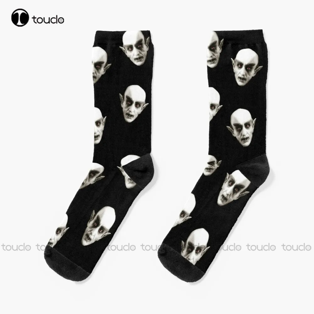 Dracula Pattern Halloween Devil Dracula Socks Cozy Socks Unisex Adult Teen Youth Socks Comfortable Best Girls Sports Funny Gift