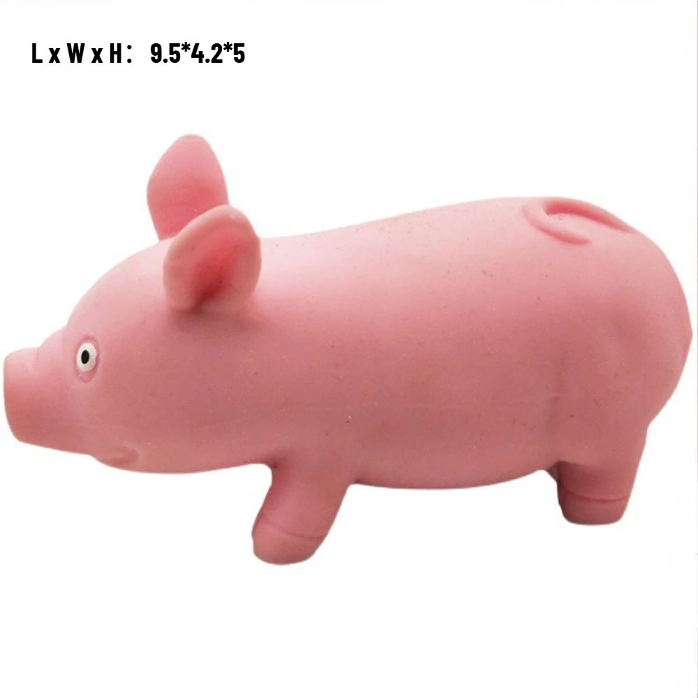 Anti-Stress Squishy Pink Pig Fun Slow Rising Squeezable Toy, Anxiety Relief Decompression Fidget, Perfect Gift for Stress Relief