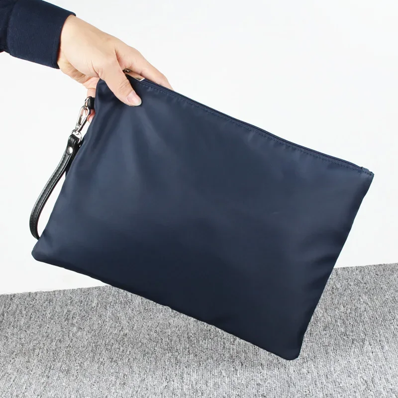 Fashion Men’s Envelope Clutch Purses Casual Oxford Male Clutches Versatile Handbag for Men