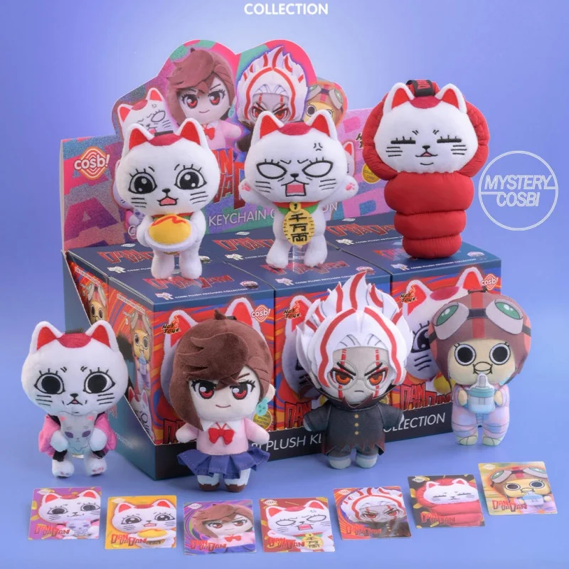 

Плюшевый брелок-подвеска Hot Toys Dandadan Turbo Granny Cosbi из серии Blind Box, коллекционная аниме-фигурка, подарок на день рождения для фанатов