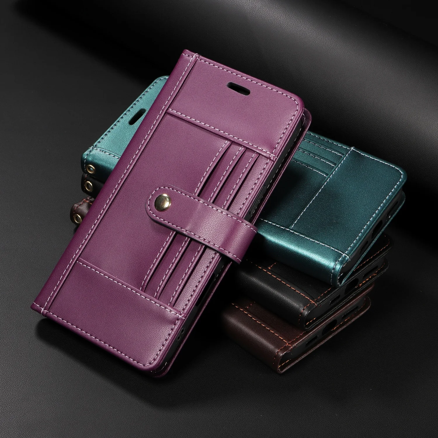 Leather Flip Phone …