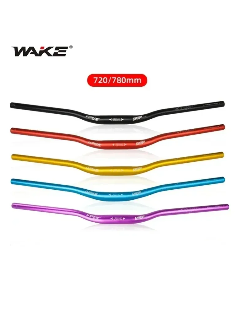 AliExpress wake WAKE Mountain Bike Handlebar Aluminum Alloy Handlebar 720mm 780mm MTB Bicycle Handlebar Diameter