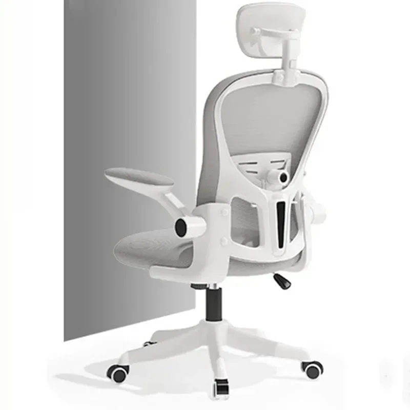 Ondersteuning Casters Kantoorstoel Meisje Ontwerp Roze Mobiele Bureaustoel Comfortabele Pluizige Salon Chaise De Bureau Kantoormeubilair
