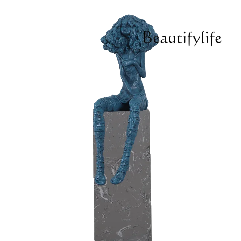 

Sculpture Modern Living Room Hotel Abstract Figure Floor-to-Floor Ornament Sales Office Model Room Soft Decoration