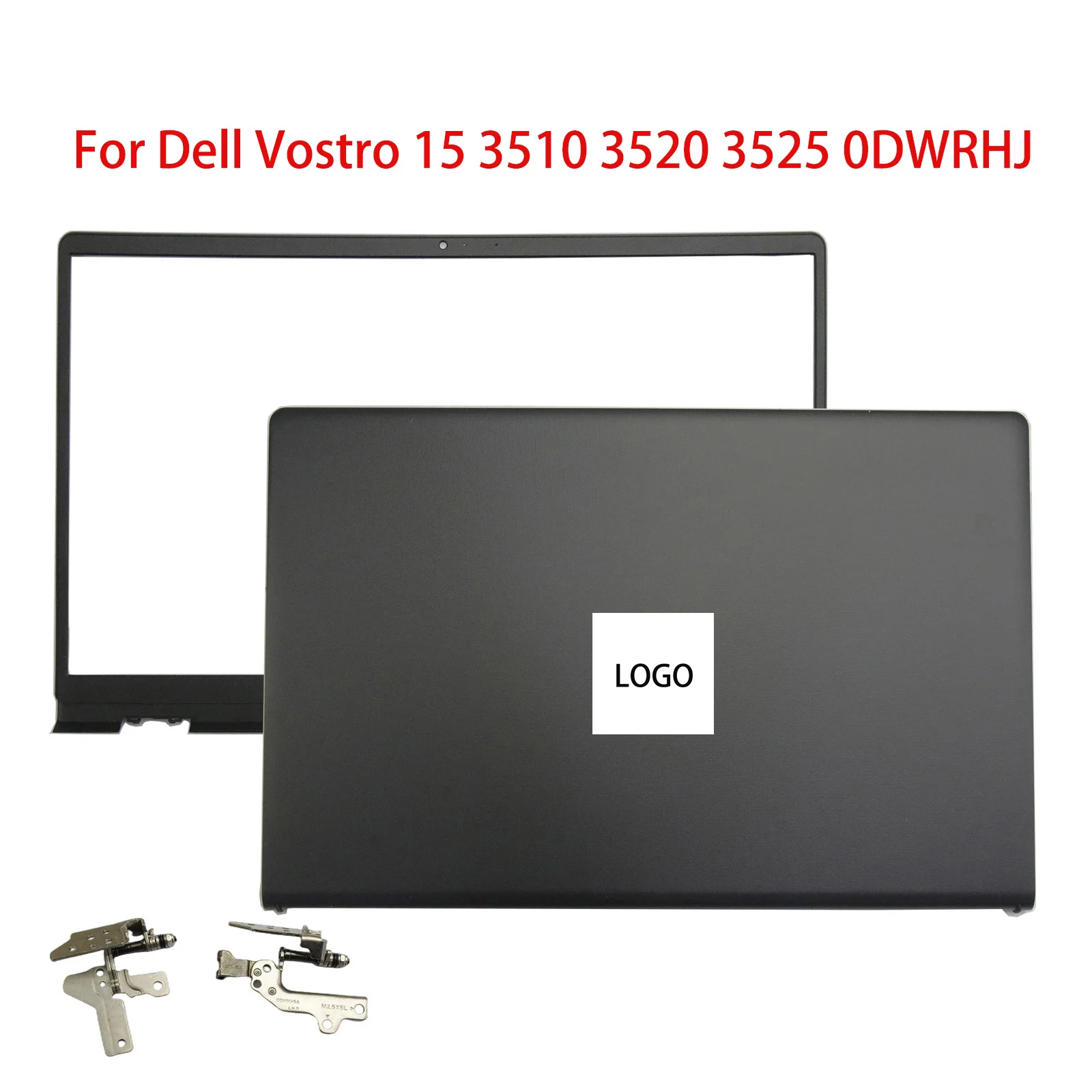 NEW For Dell Vostro 15 3510 3511 3515 3520 3525 0DWRHJ Black Laptop LCD Back Cover Top Case/Front Bezel/Hinges