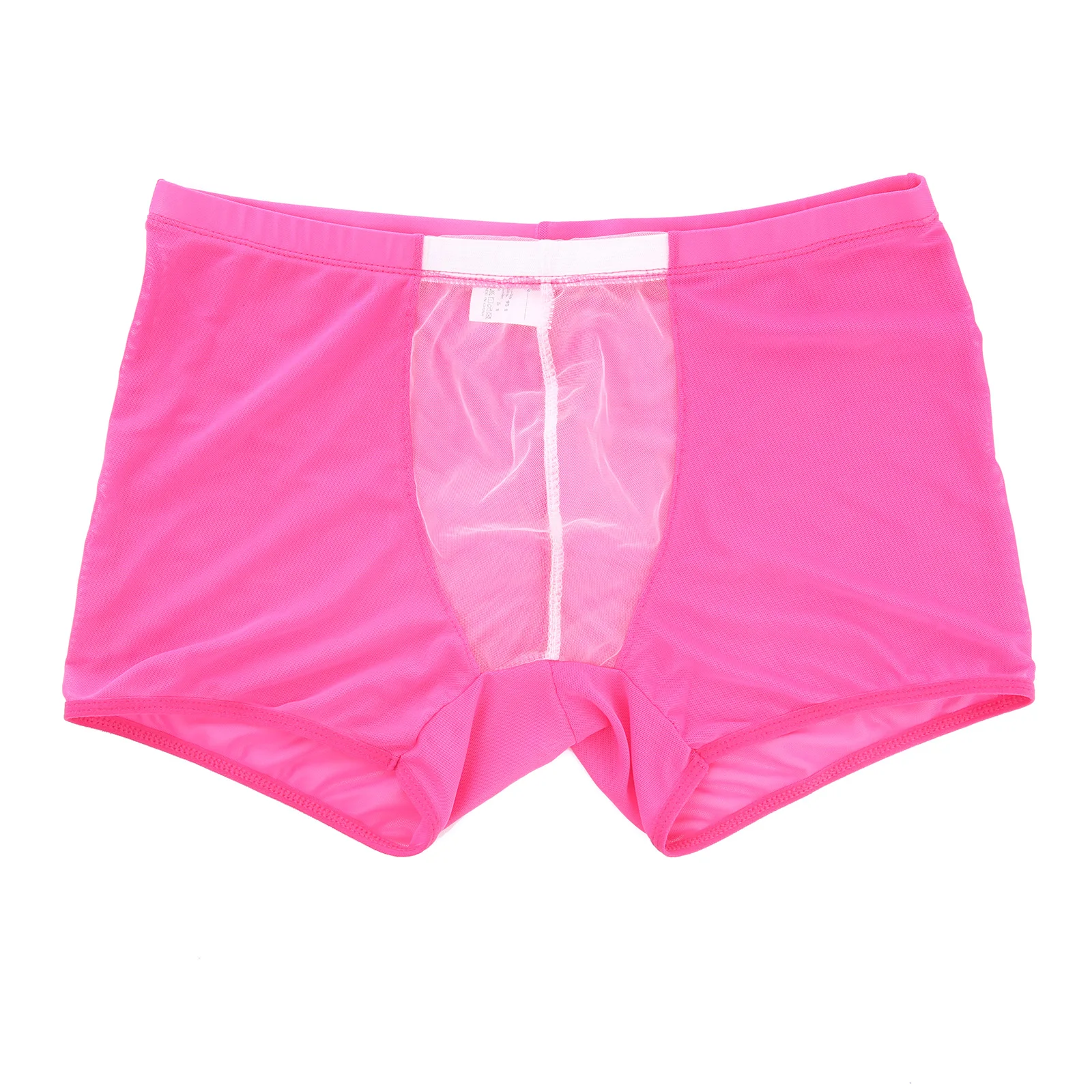 

Men Mesh Boxers Sports Fitness Short Pants Ultra-thin Transparent Comfortable Boxershorts Male Boxer Shorts Sportswear