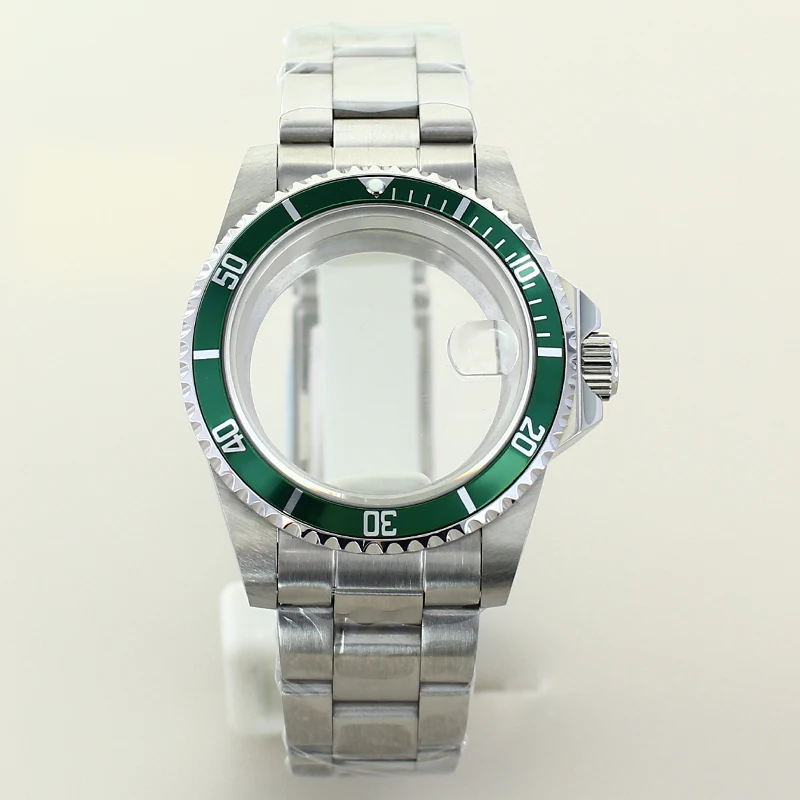 

Nh35 Vintage Cases 38MM Watch Case 316L Stainless Steel Bracelet Waterproof For Nh35 NH36 NH34 NH70 4R36 movement Sapphire Glass