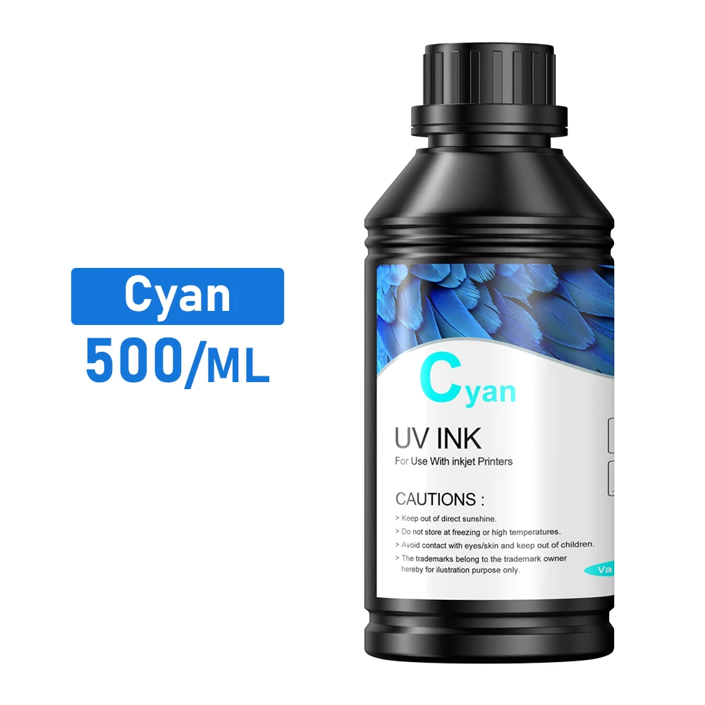 Imagem -02 - Led Tinta uv para Epson L800 L805 L1800 R330 R1390 R2000 Tx800 Xp600 Dx5 Dx7 Tudo uv Impressora Plana Universal Tinta de Cura uv 500ml