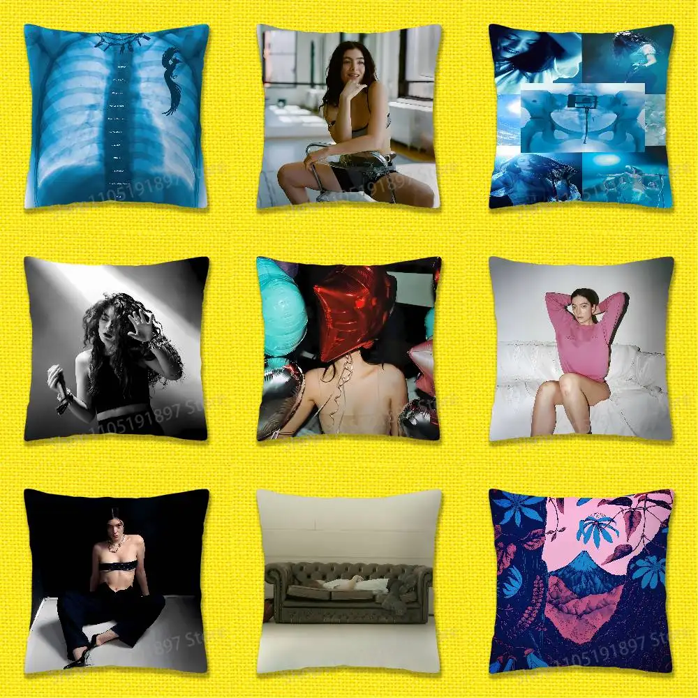 

L-Lorde Pure Heroine Virgin Throw Pillow Case For 55x55cm 40x40cm 45x45cm 50x50cm 30x30cm Square Office Pillowship Cover