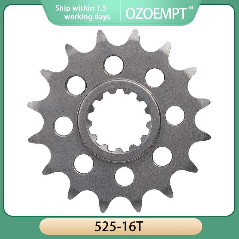 OZOEMPT（525-16T）Motorcycle Rear Sprockets For YA/MA-HA 700 Tenere XTZ690 900 Nikken MXT850 900 Tracer MTT850 FJ-09 FZ-07/09/10