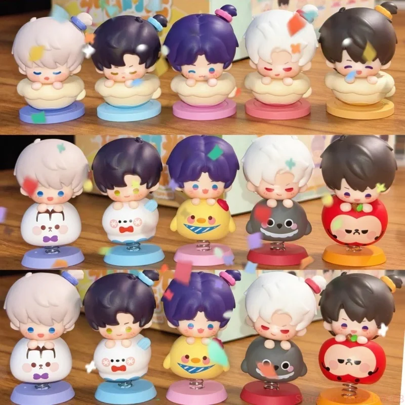 

Love And Deepspace Playful Time Series Stackable Cartoon Anime Figure Blind Box Toy Gift Xavier Caleb Statue