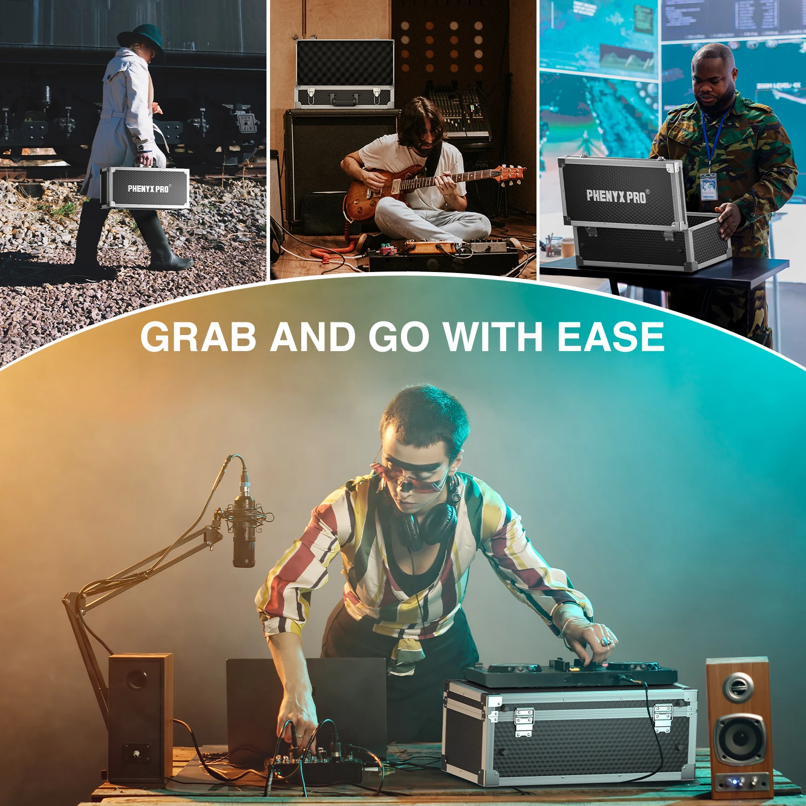 PCSE-XL |   Чемодан очень большого размера с предварительно вырезанной трехслойной пеной