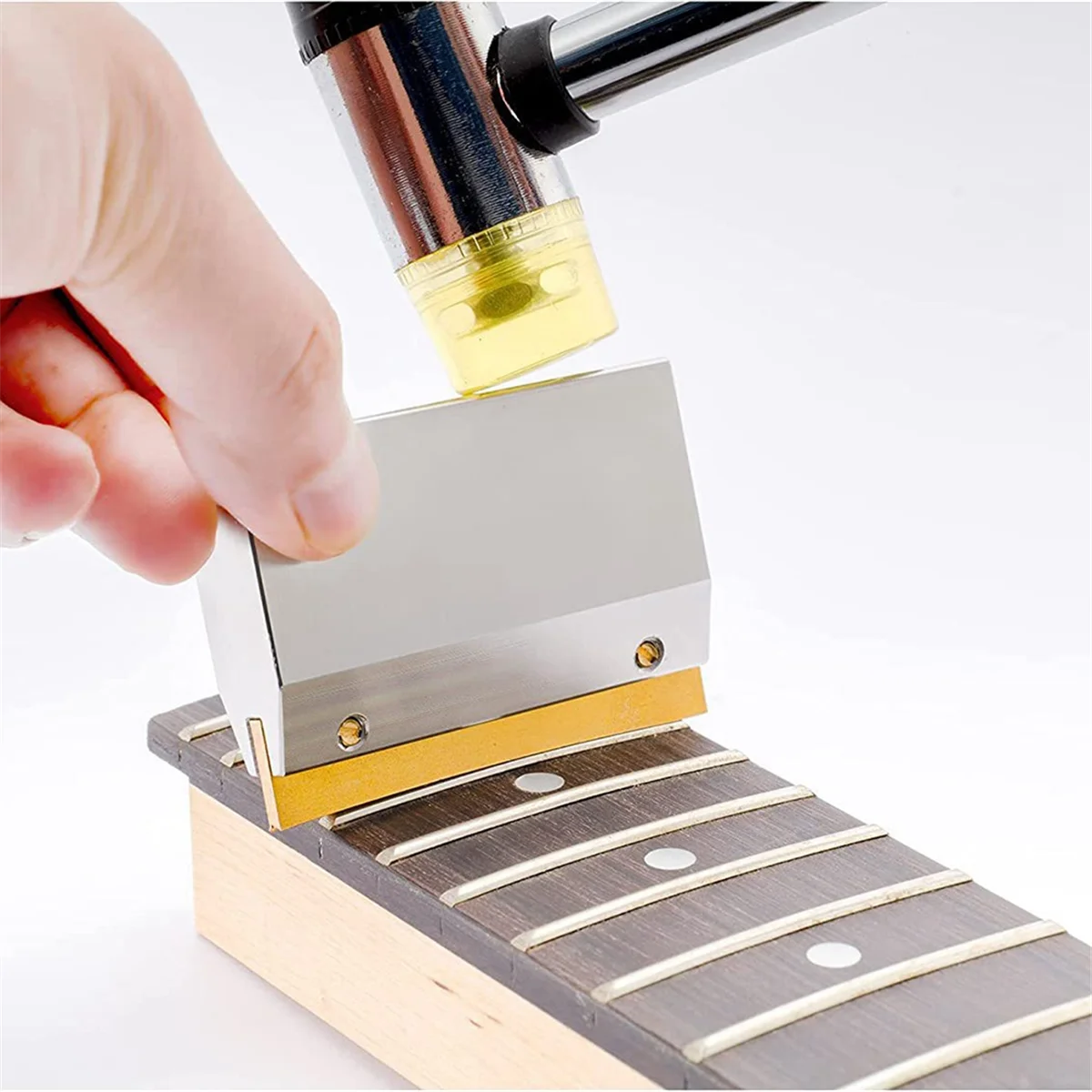 Guitar Fret Press Tool Toggle Clamp Portable Guitar Fret Board Fret Press Guitar Maintenance Tool Accessories