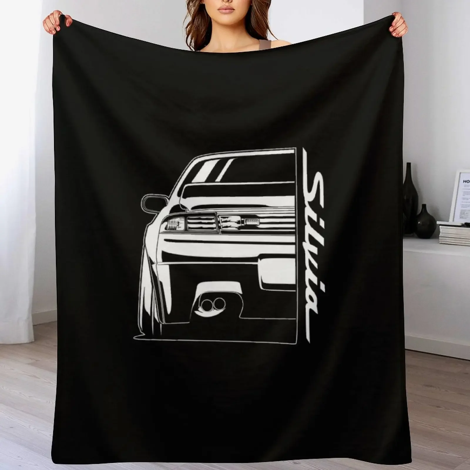

Silvia s14 Throw Blanket Color Fast Cozy Throw Blanket