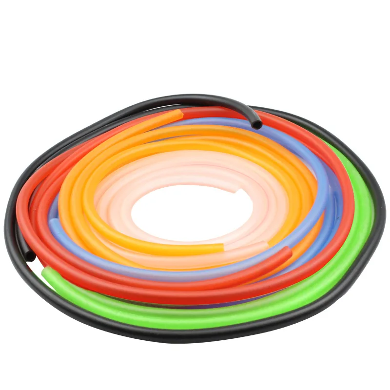 5mm Motorcycle Modified Oil Pipe Fuel Pipe High-grade Rubber Gasoline Pipe High Temperature Resistant Colored Oil Pipe 1 meter