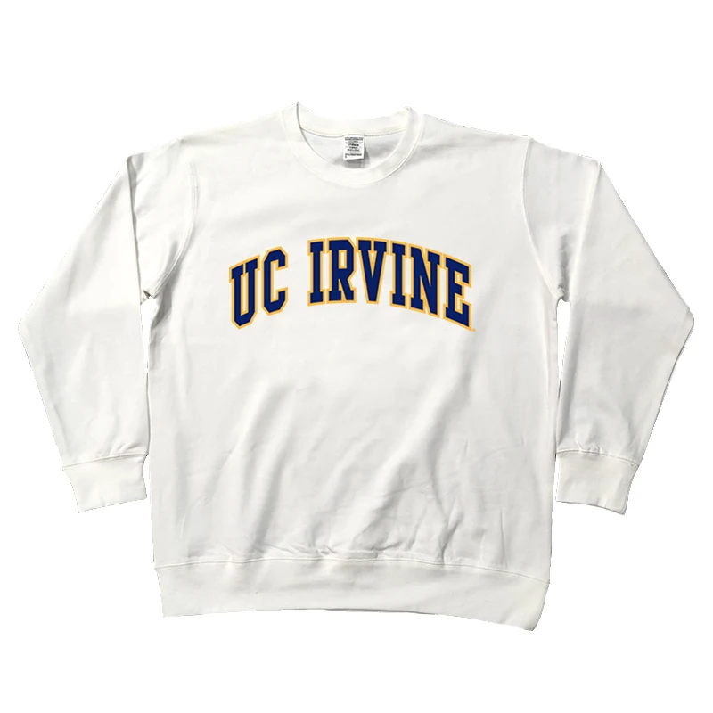 

Куртка-толстовка UCI California University of Irvine с круглым вырезом, на флисовой подкладке, свободного кроя, с принтом, весна-осень, для женщин