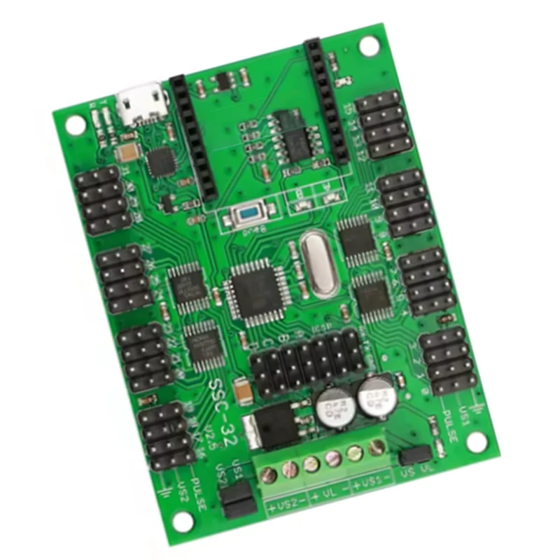 

B29C-SSC32-V2.5 32-канальный многоканальный сервоконтроллер с интерфейсом USB XBEE подходит для ПК-MAC LINUX для роботов Hexapod Spider, двумя