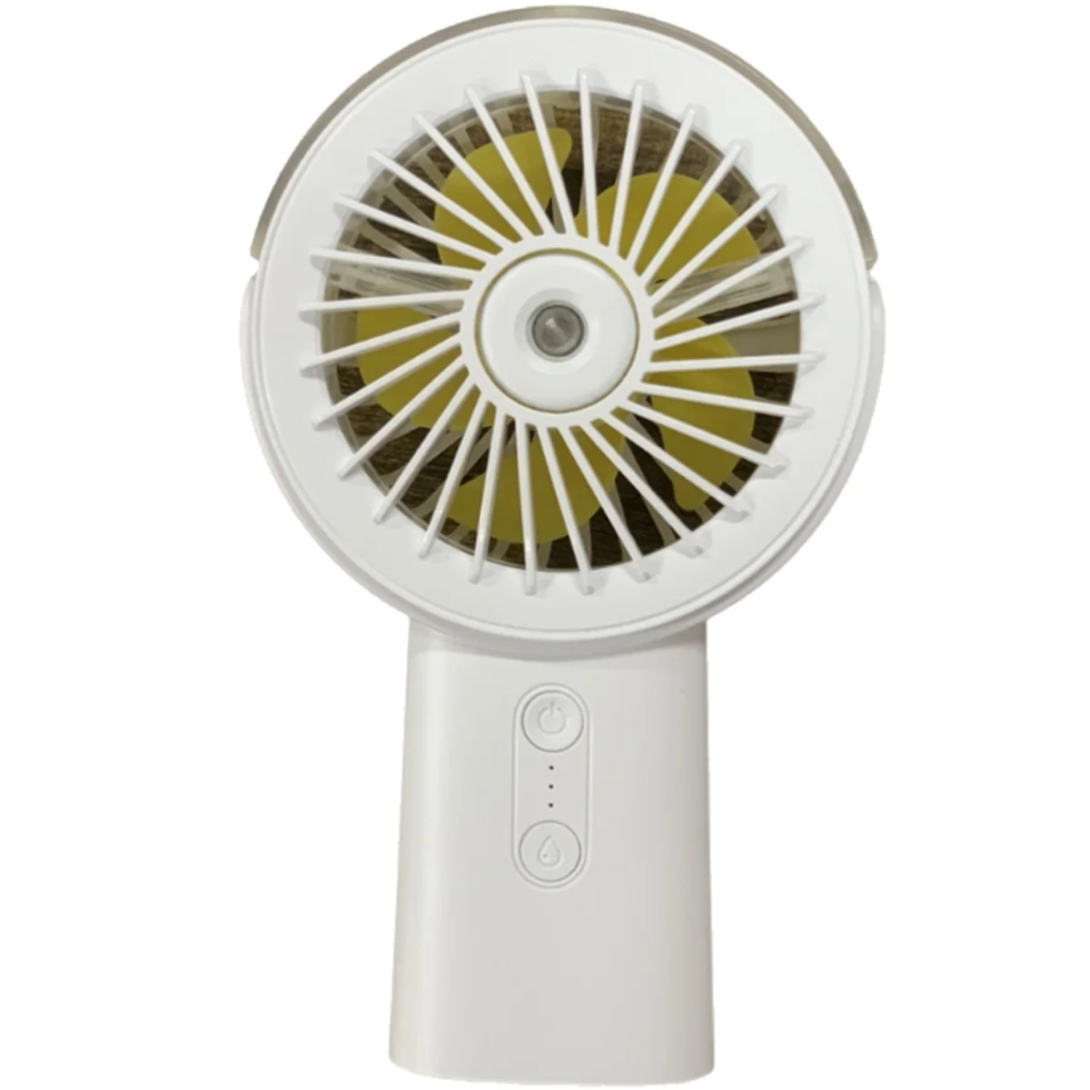 Misting Fan Portable Handheld Fan, 4000mAh Handheld Misting Fan Rechargeable Power Bank,Cooling Water Fan for Travel