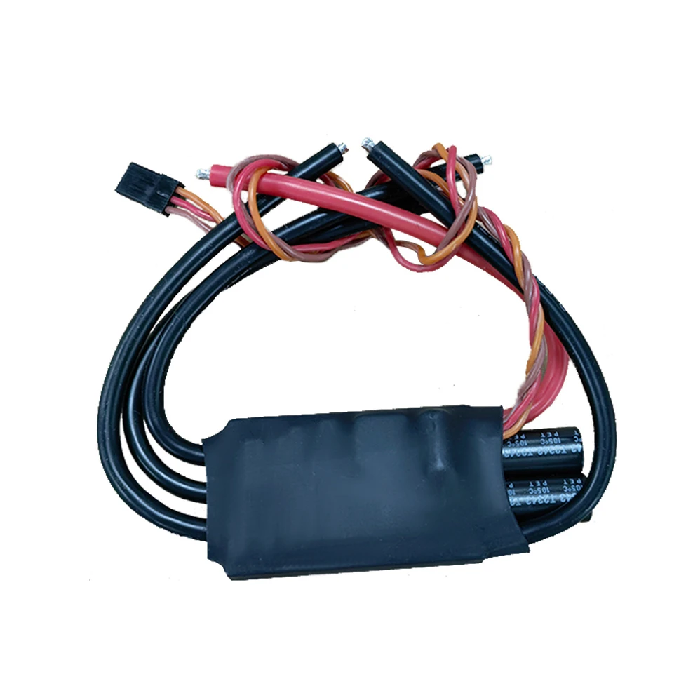120A-1 ESC ad alta tensione 2 ~ 12s 120A ESC con 5.5v/5a BEC per accessori giocattolo per aereo modello Brushless Moto EDF