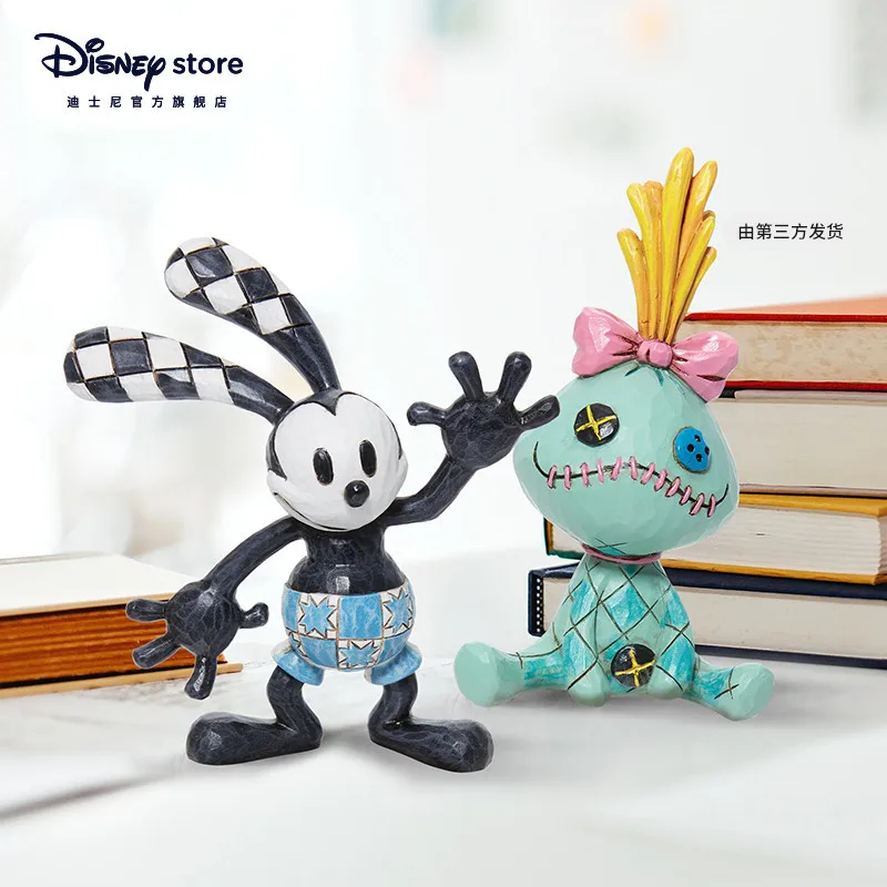 

In Stock Original Disney Mini Osvald And Gold Cute Character Models Desktop Decorative Items Collectible Figurines And Gifts