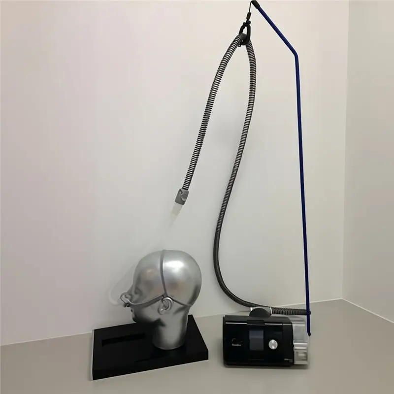 Hose Holder CPAP Tube Lift Mask Hanger Rotatable Design To Avoid Tangle And Prevent Blockage, Helps Improve Sleep Facilitate-B61