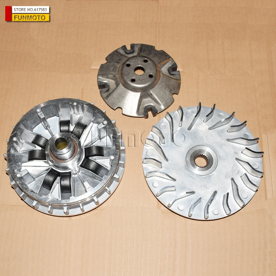 primary clutch suit for HISUN500ATV/HISUN700ATV code is  19 teeth for cam 21teeth  for flower impeller