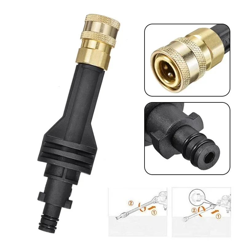 1Pcs Cleaning Tool Extension Rod Adapter For WORX Hydroshot WG629E WG630 WG644 WU629 Car Washer Cleaning Tools