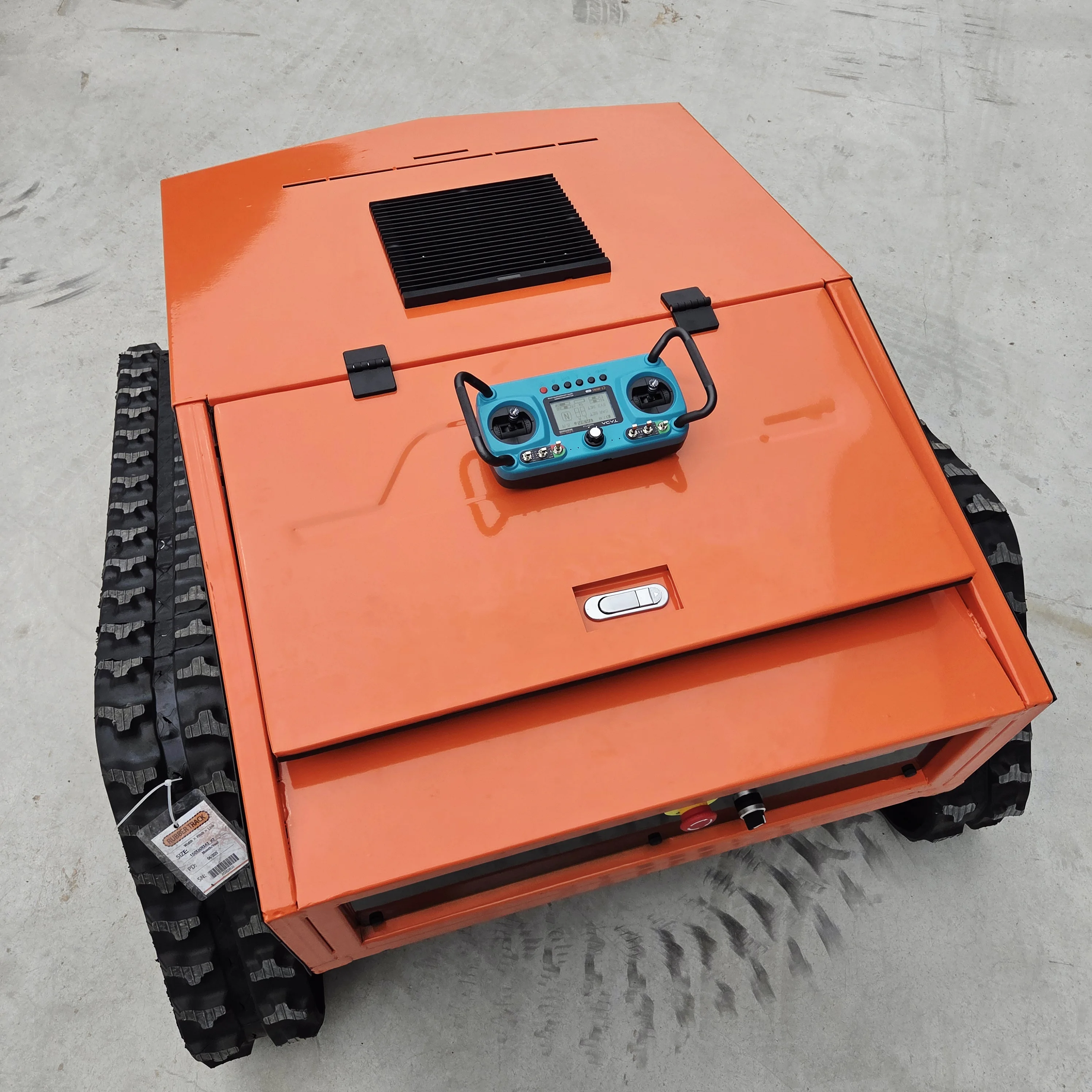 Lawn mowers produced in China Ultimate ZNW - 800B Remote Lawn Mower: 5KM/H Speed, 24V40AH, Wireless Control for Easy Operation