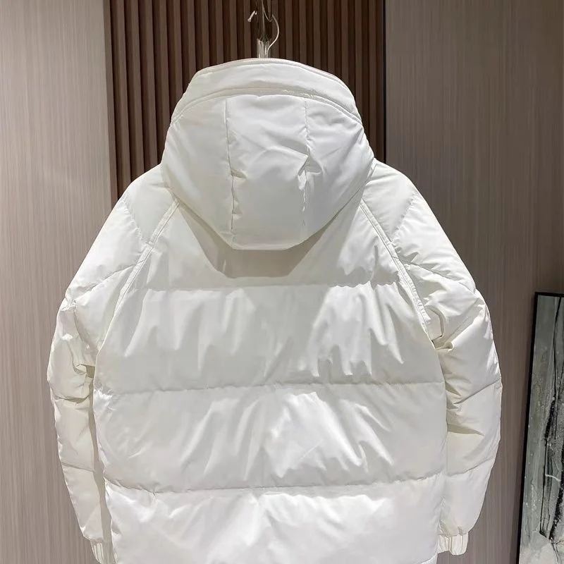 

Men's Winter Thiened ort Casual down Jaet Sliding Material Non-Waable Warm Faionable Spor Outerwear