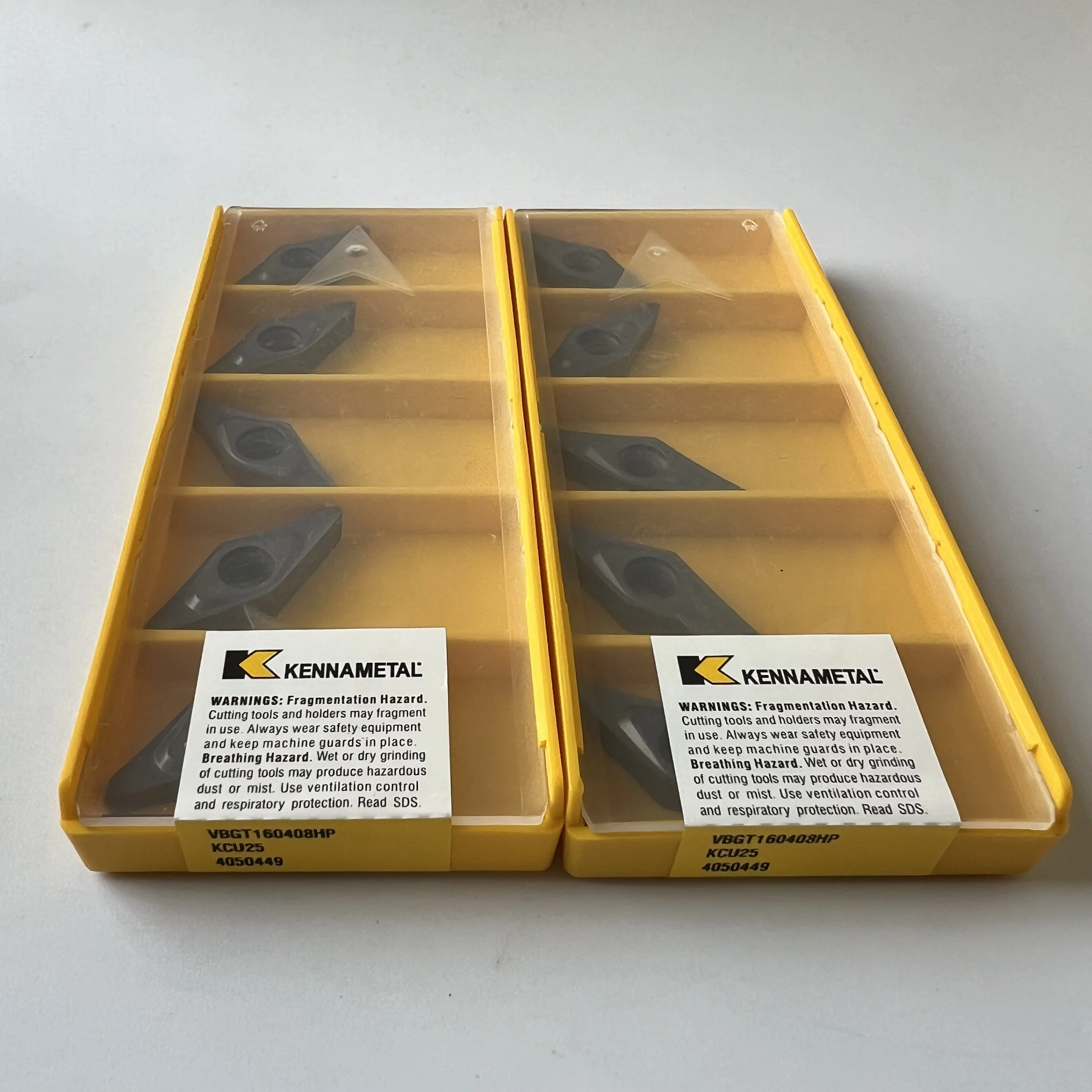 

Carbide inserts for lathe VBGT160408HP KCU25