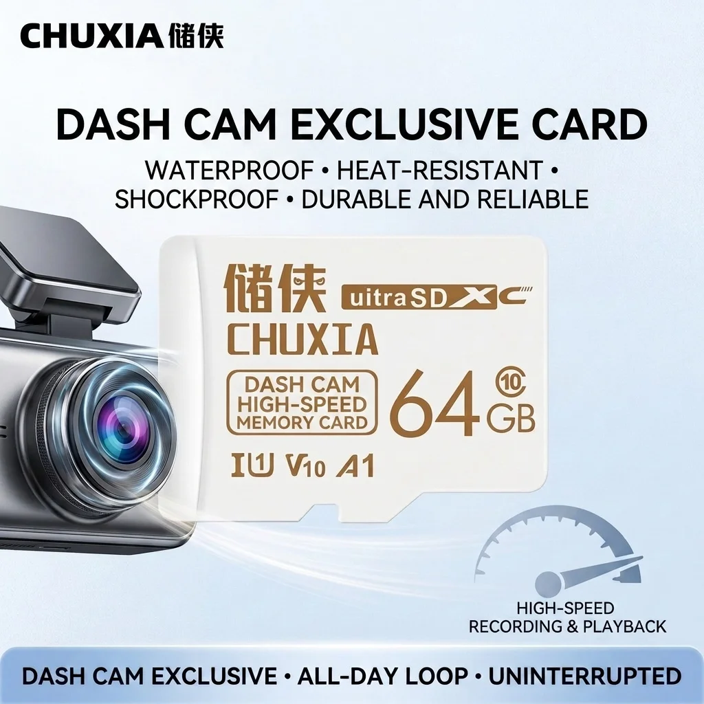 Dedicated Memory Card for Driving Recorder Memory Card 32G 64G 128G High-speed Surveillance Video Navigation Tf Card