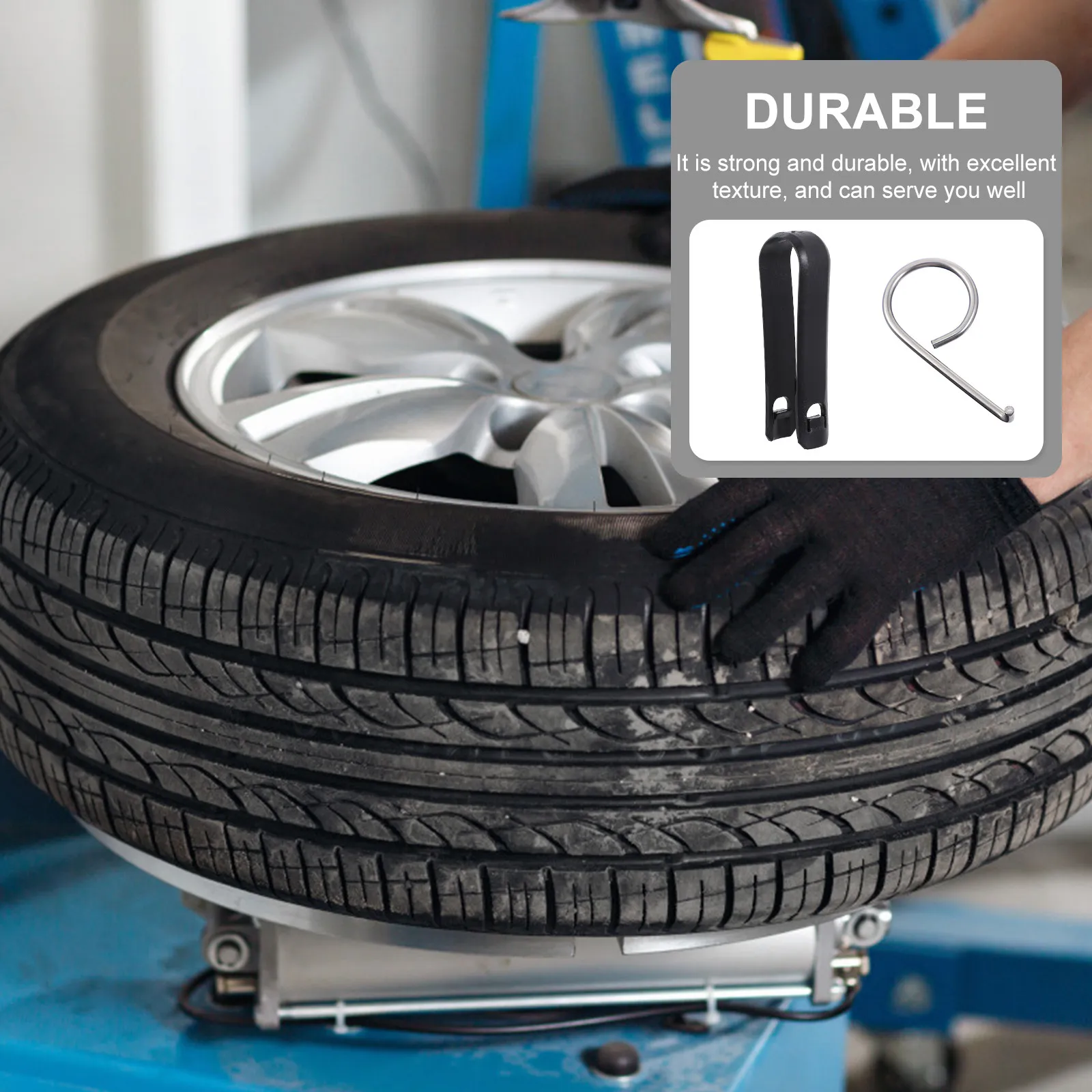 

Набор из 2 комплектов: Прочный пластиковый съемник крепежных элементов колес (болтов/гайок) с продуманным дизайном, инструмент для обслуживания автомобиля