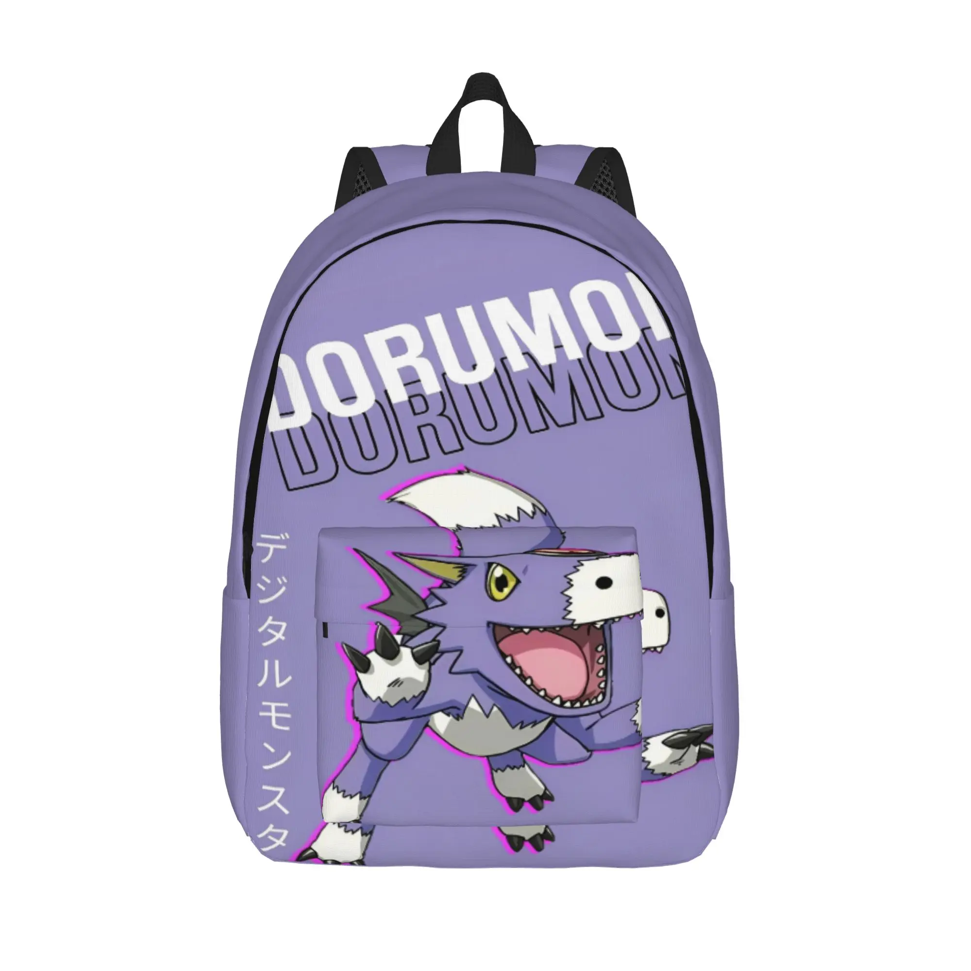 Digital Monster Digimon Backpack for Men Women Cool High School Work Daypack  Laptop Computer Shoulder Bag Sports