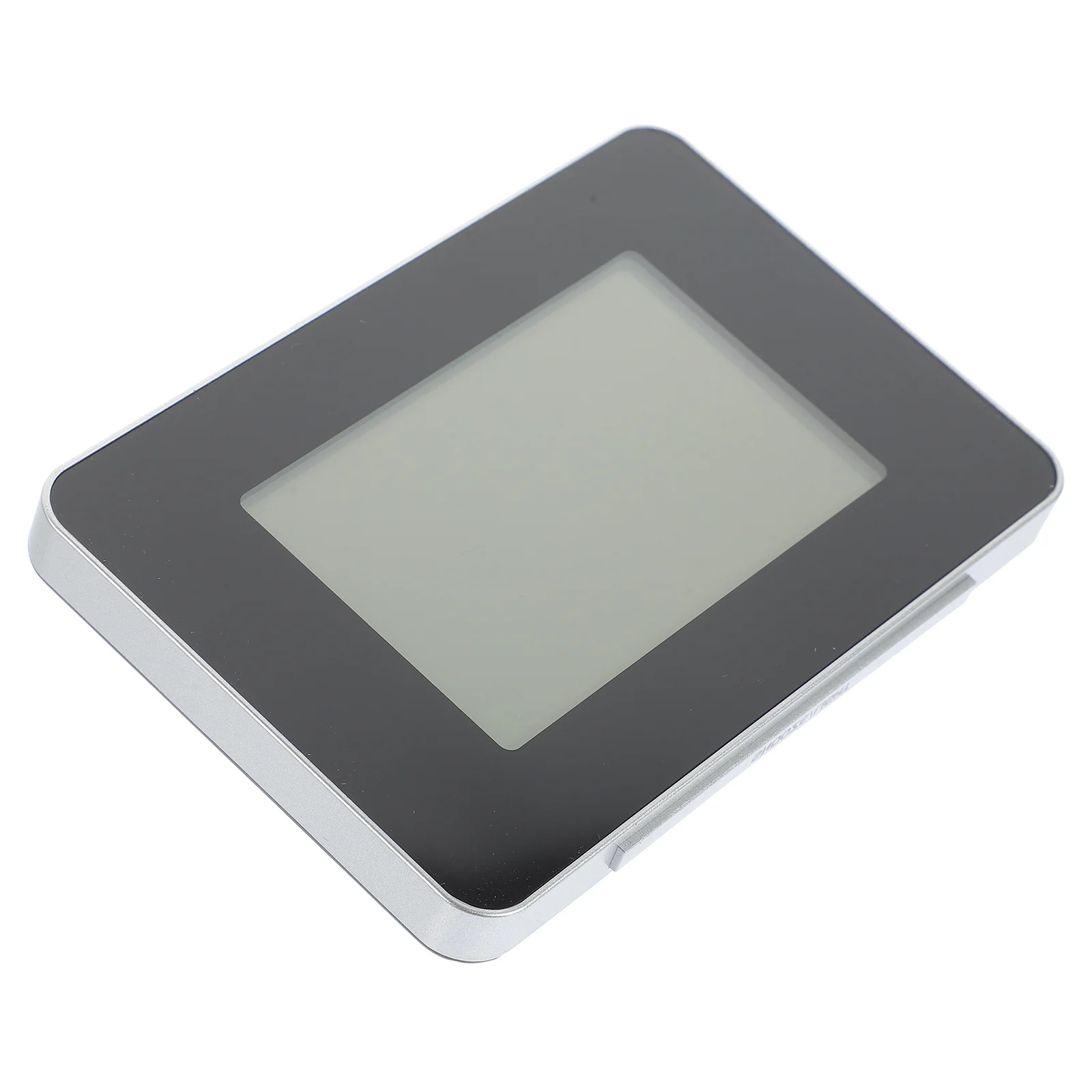 

Multi-Function Weather Clock Black Electronic Alarm Clock Indoor Outdoor Temperature Humidity Perpetual Calendar Snooze Weather