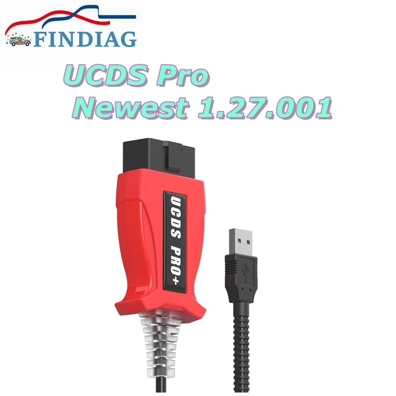 UCDS Pro+ for For-d V1.27.001 Full Functions With 35 Tokens Full License UCDS Pro Plus OBD2 Diagnostic Cable Read Fault Codes