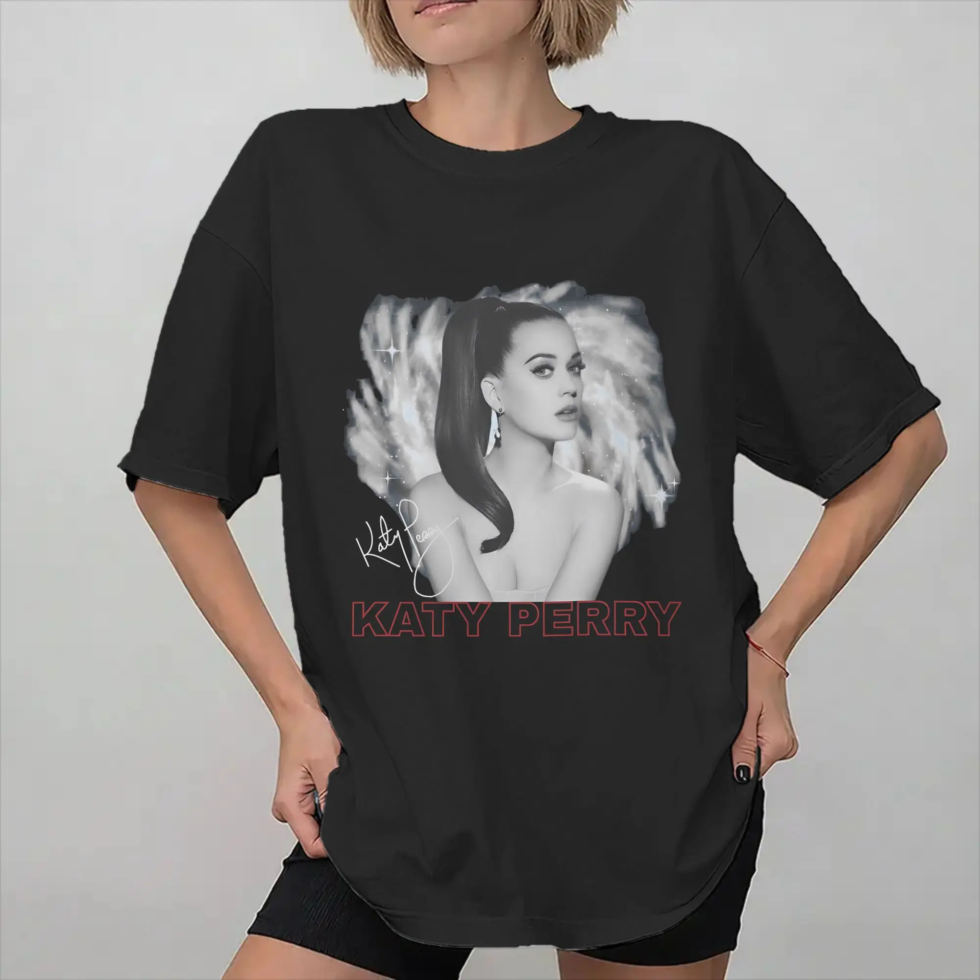 2026 Katys Perrys Tour Outfit Unisex T Shirts Cotton Tee Fashion  T-shirt Clothes