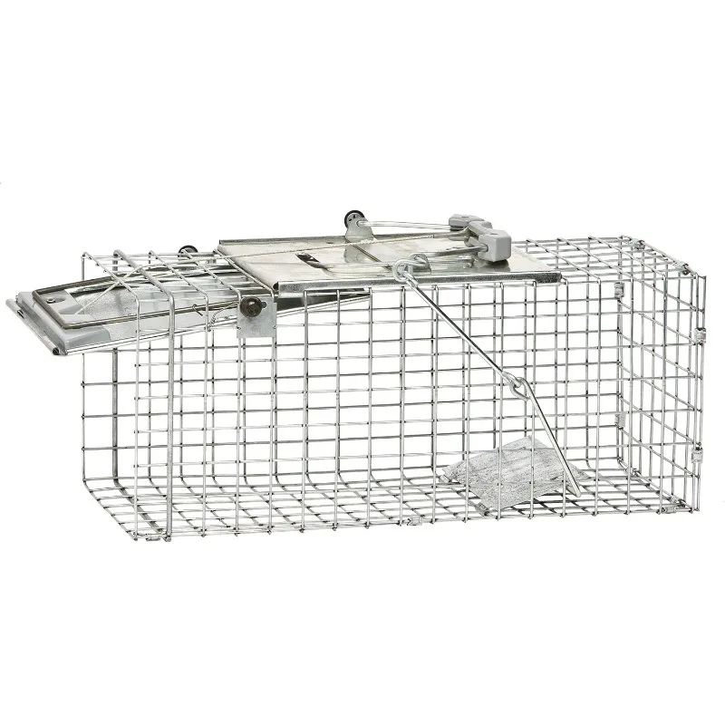 

1083 Catch and Release Small 1-Door Easy Set Humane Live Animal Trap for Squirrels, Rabbits, Skunks, and Other Small Animals