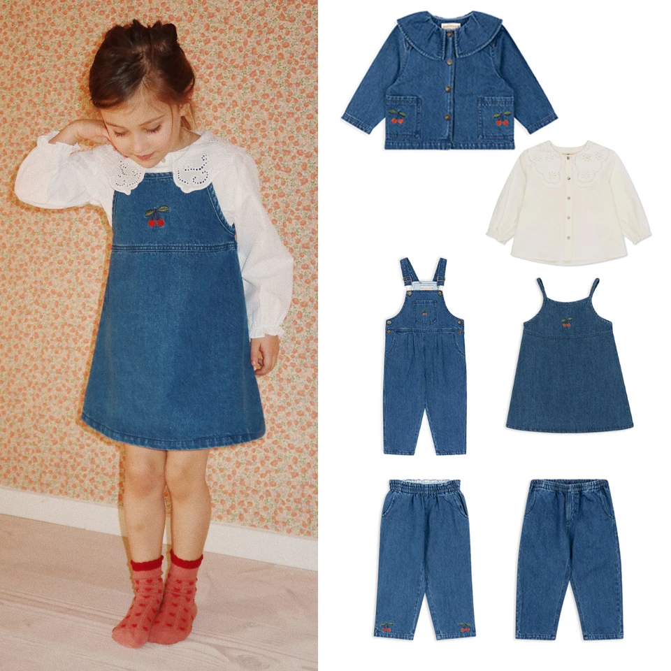 

Autumn KS Brand Jeans Mother Kids Clothes Sets For Children Clothes Girl Outfits Girl Clothes Children's Top And Bottom Clothes