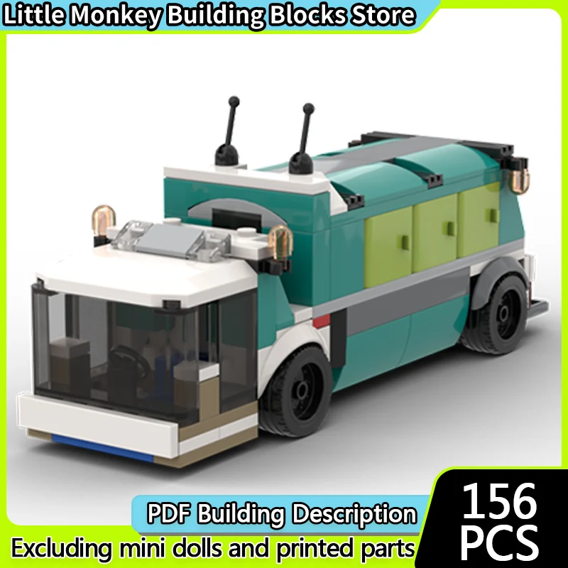 

Speed Racing Car Model MOC Building Bricks Special Transport Vehicle Modular Technology Children Holiday Gifts Assemble Toy Suit