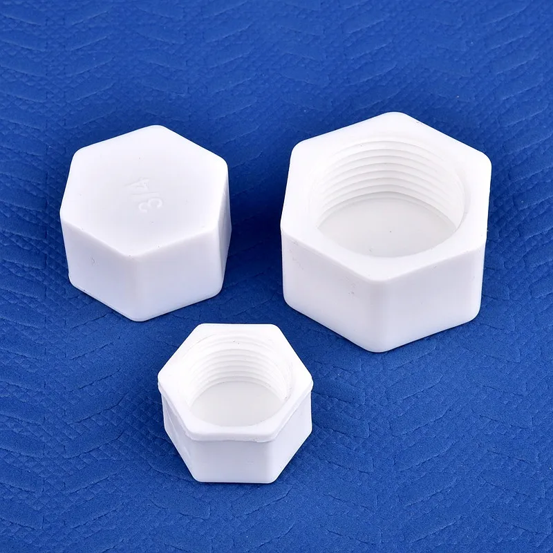 5Pcs/lot 1/2,3/4,1 Inch Male/Female Thread Plug PVC Pipe Screw Plug  Garden Irrigation Aquarium End Cap Water Pipe Connector