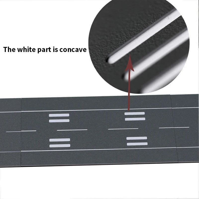 قاعدة مدرج نموذجية ذات طابع طيران لمشاهد الطائرة، تصميم واقعي من البلاستيك المتين لهواة الجمع (الطائرة غير متضمنة)