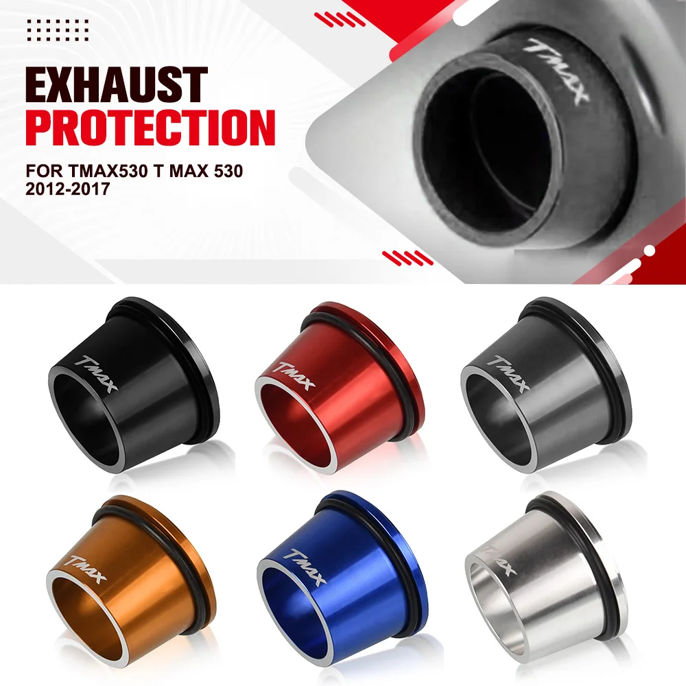 

For Yamaha T-max 530 T MAX TMAX 530 2012-2016 Motorcycle Accessories CNC Aluminum Exhaust Tip Cover Tmax 500 tmax500 2008-2011