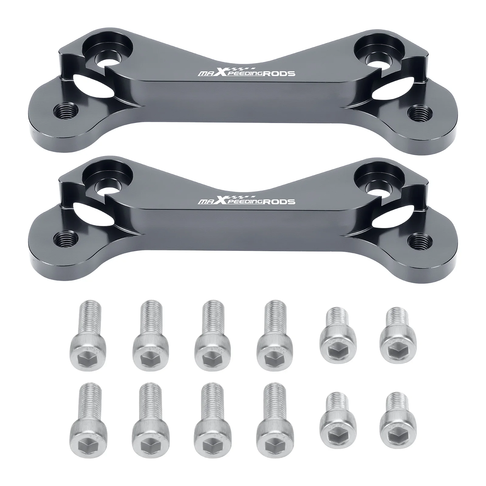2x Hintere Bremssatteladapter & Schrauben für Subaru Legacy GT 2000 2001 2002-2009 Neue hintere Bremssatteladapter