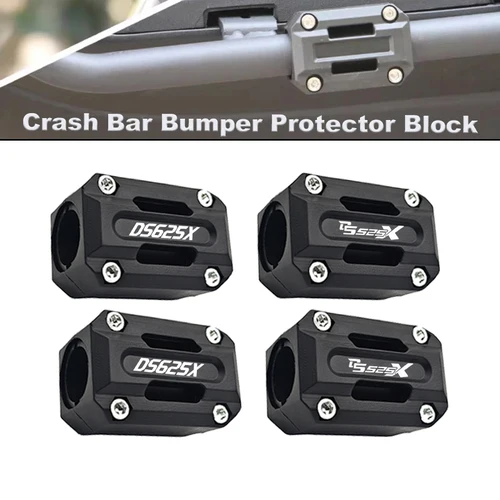 Imagen 1 del producto Para Loncin Voge Valico 525 DS525X 525DSX DS625X Moto Protector de motor Protector de motor de motocicleta bloque decorativo barra de choque