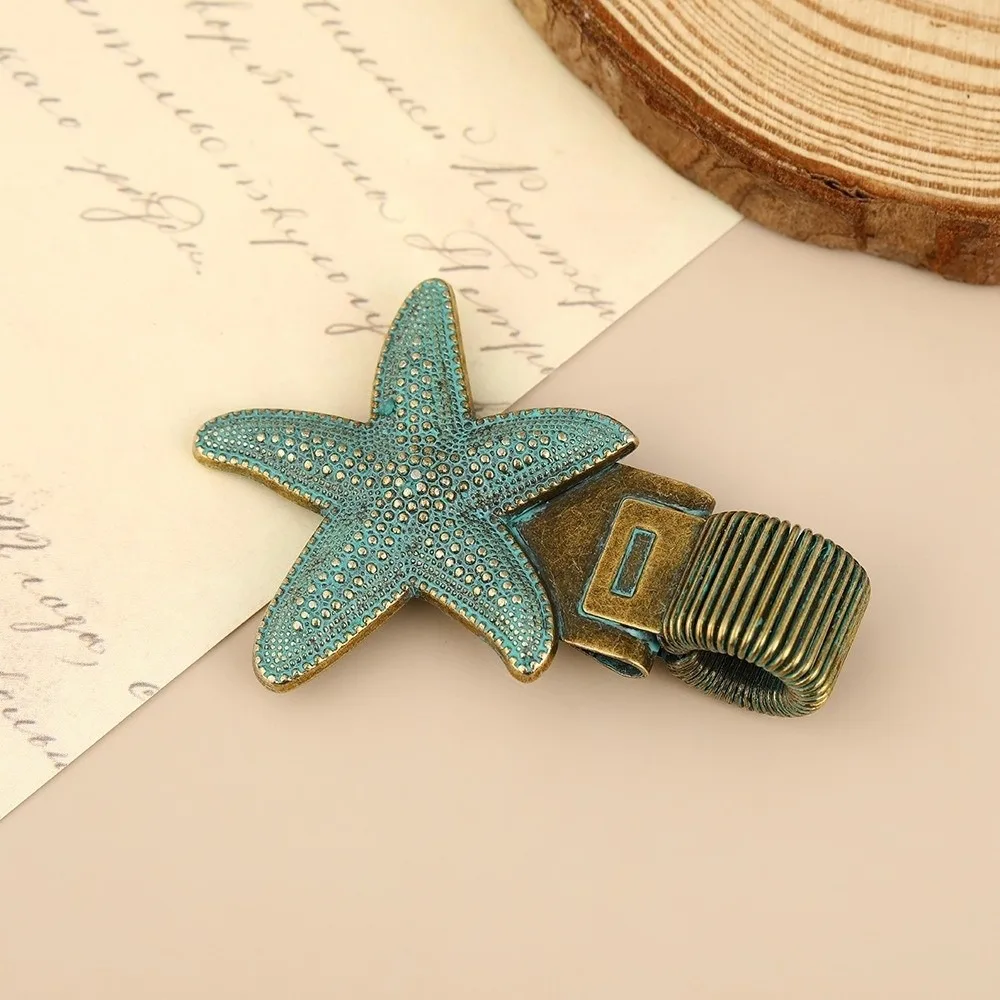 Metal Pen Loop Holder Multi-functional Fixed Stationery Spring Pen Clip Secure Grip Anti-lost Bookmark Stationery Supplies